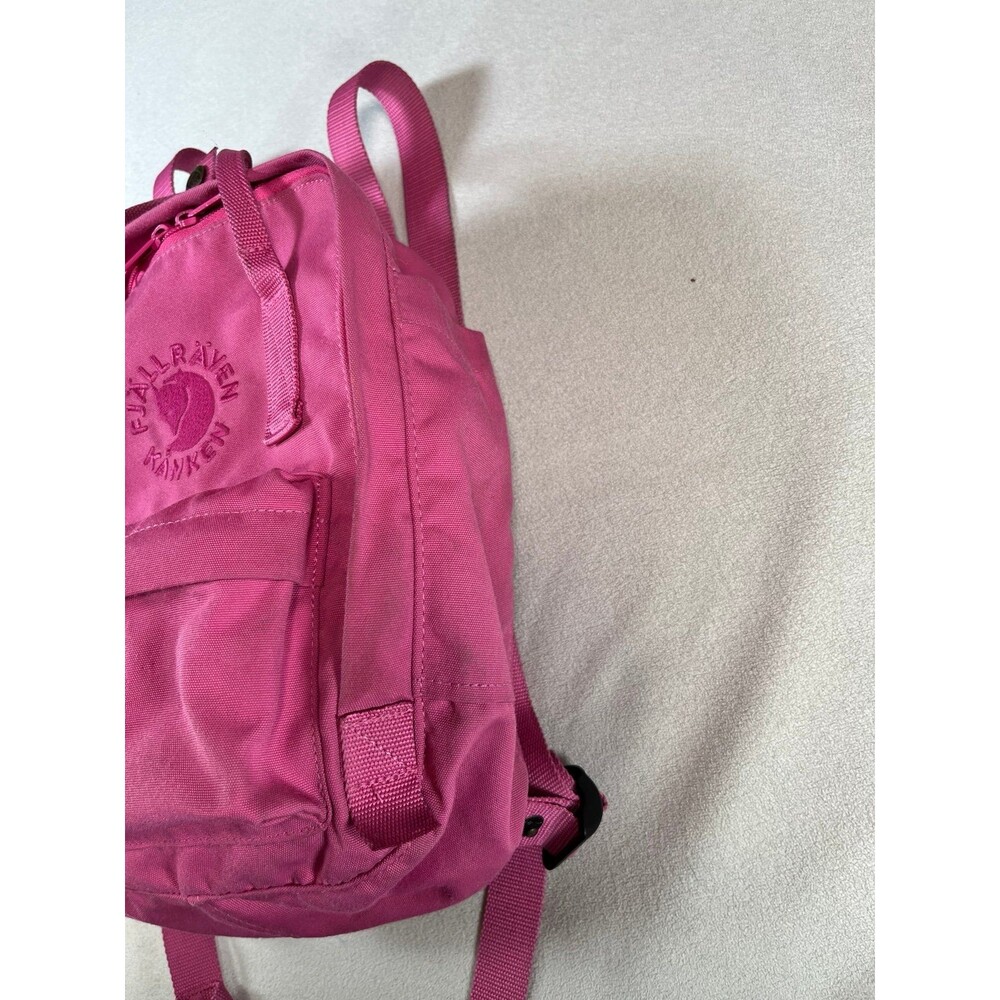 FJALLRAVEN KANKEN RE-KANKEN MINI SPECIAL EDITION BACKPACK - PINK ROSE bag - Picture 4 of 9
